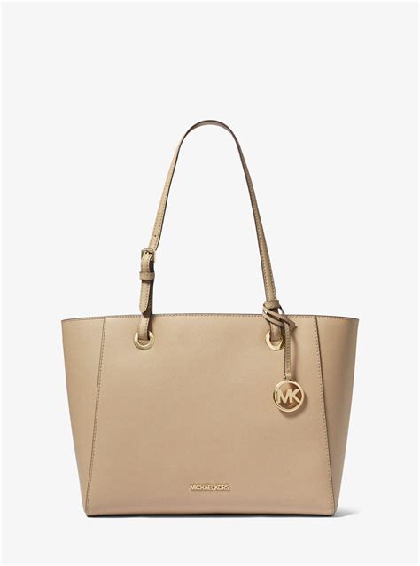 michael kors walsh fawn|Walsh Medium Saffiano Leather Tote Bag .